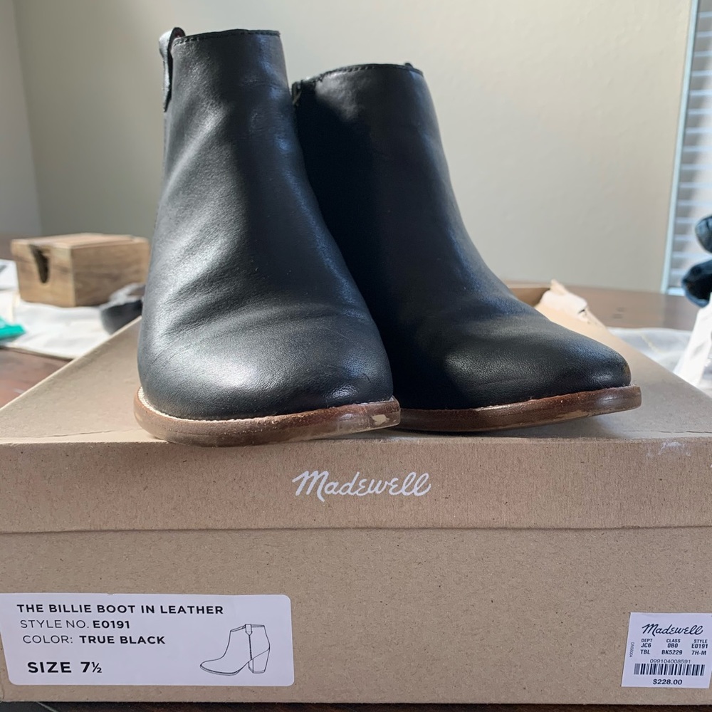 Madewell Booties Black